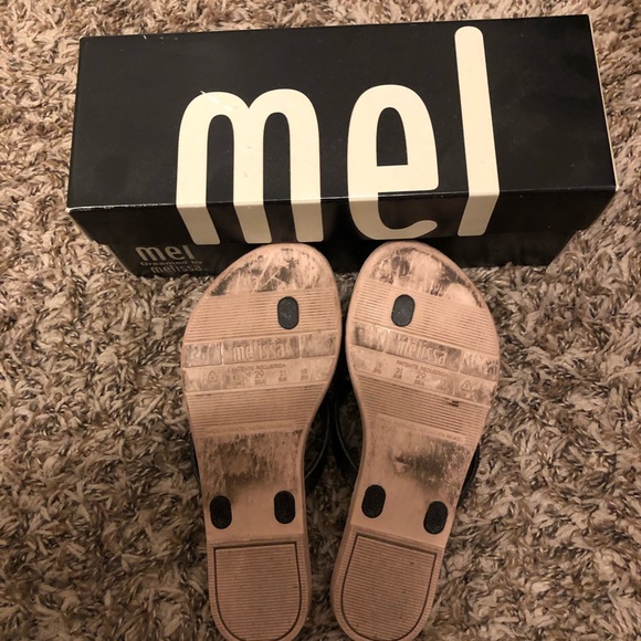 Mini Melissa Mel Harmonic III Flip-Flop Sand 13LK - Picture 5 of 6